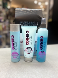 C:EHKO Zestaw prezentowy do włosów zniszczonych Szampon + Odżywka + Spray INTENSE CARE 250ml + 200ml + 300ml
